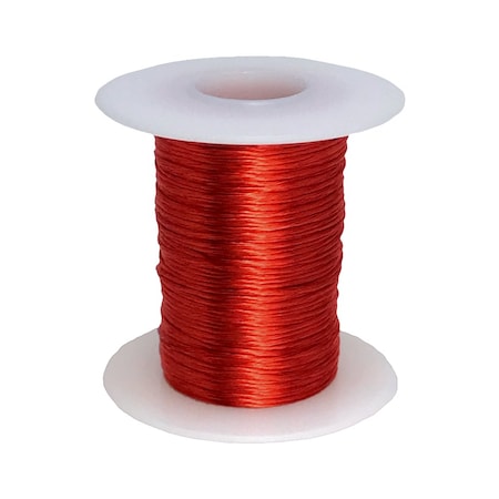 Litz Wire, 18 AWG Unserved Sngl Build, 5/20/38 Stranding, 8 Oz Spool, Ideal For ~100 KHz Apps